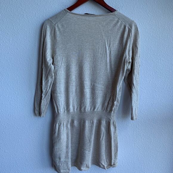 Gerard Darel Tan Knit Tunic 2 - Picture 2 of 5